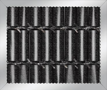 Knallbonbon 22 cm, 8er-Schachtel, schwarz